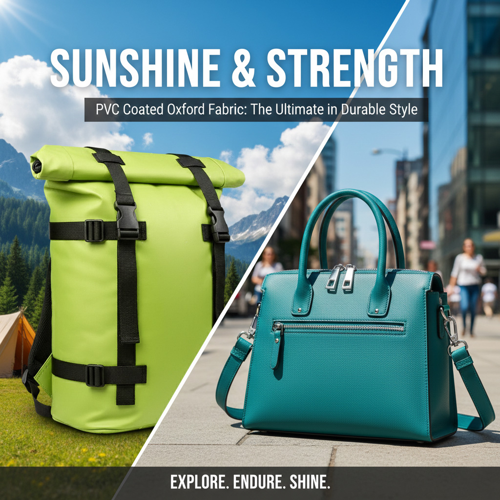 Mengapa Kain Oxford Dilapisi PVC Ideal untuk Perlengkapan Luar Ruangan dan Fashion