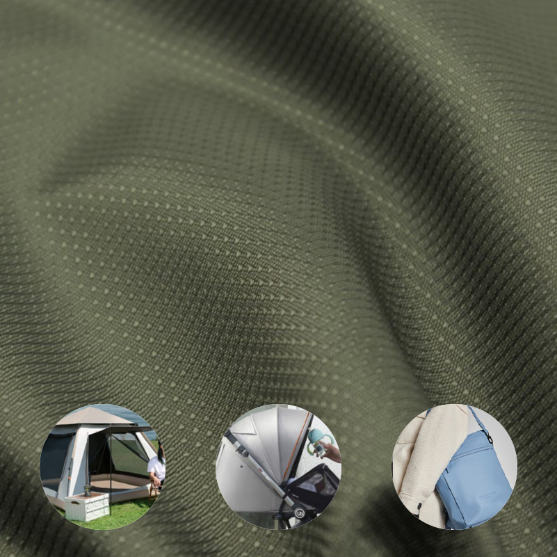 Polyester Jacquard Oxford Fabric