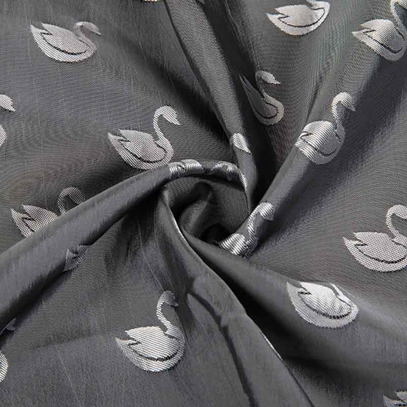 Polyester Viscose Blended Jacquard Lining Fabric