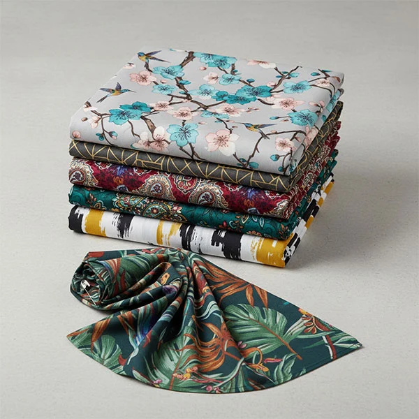 Kain Lapisan Cetak Viscose Poliester Kain Lapisan Cetak Viscose Poliester