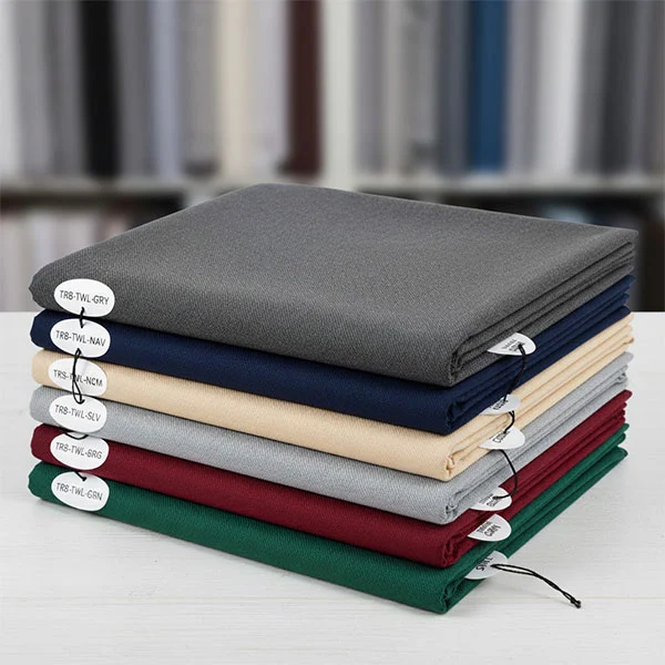 Kain Lapisan Twill Campuran TR